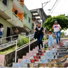 En Mapasingue, noroeste de Guayaquil, hay escalinatas que tienen potencial, aunque necesitan mantenimiento.