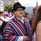 Armando Muyolema, rector de la Universidad Intercultural Amawtay Wasi, sostiene que la institución continuará con sus actividades pese a la crisis presupuestaria y la posibilidad de una intervención del CES.
