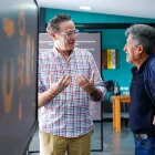 Diego Ordóñez, presidente del Colegio de Arquitectos de Pichincha, organismo que se encargó de la organización técnica del concurso para diseñar el nuevo Museo Nacional.