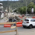 Los trabajos ya se realizan en la calle de Miraflores.
