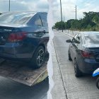 ATM retuvo un vehículo con placas adulteradas en Guayaquil.