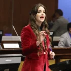 Mónica Palacios sustentó la acusación contra Inés Manzano durante el inicio del juicio político en la Comisión de Fiscalización.