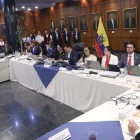 La audiencia registró un cruce entre Mónica Palacios y Ferdinan Álvarez por la actuación de Inés Manzano durante la sesión virtual.
