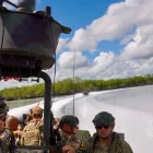 Altos mandos de ambos países recorrieron zonas estratégicas de Esmeraldas para evaluar operaciones de control.