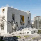 El edificio del proyecto ganador del concurso para el nuevo Museo Nacional del Ecuador se derrumbó aun antes de ser construido.