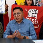 Andrés Quishpe anunció una movilización hacia la Corte Constitucional por el Acuerdo Ministerial 0045-A.
