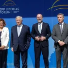 Representantes del espectro político del centro-derecha de Europa e Iberoamérica se citaron este miércoles en Madrid.