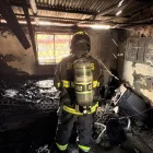 Un incendio ocurrió en el segundo piso de una casa en la Ferroviaria Media, en el sur de Quito.