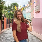Nicole Campos llevó un pedazo de Guayaquil a España a través de su arte.