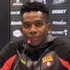 Tomás Rodríguez brindó sus primeras palabras como jugador de Barcelona SC el viernes 17 de julio.