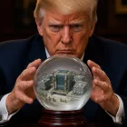 El presidente de Estados Unidos, Donald Trump, está en contra de la Corte Penal Internacional.