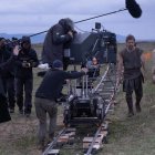 Christopher Nolan durante el rodaje de La Odisea, la primera película filmada por completo con cámaras IMAX.