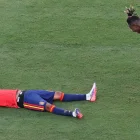 Lamine Yamal y Nico Williams celebran el título de España.