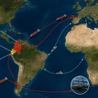 El informe de la Unodc identifica a Ecuador como un territorio de tránsito en las rutas marítimas del tráfico internacional de cocaína.
