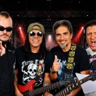 Los integrantes de Blaze, la banda ecuatoriana de heavy metal creada en Guayaquil en 1984.