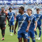 Emelec ocupa los puestos de la mitad de la tabla de la LigaPro 2026.