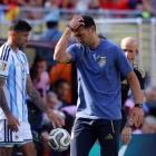 Lionel Scaloni reacciona durante la final del Mundial 2026 en la que Argentina perdió el título ante España.