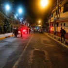 La Policía levantó indicios balísticos tras el enfrentamiento armado registrado la noche del 22 de julio en los exteriores de la USFQ, Cumbayá.