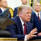 El presidente estadounidense Donald Trump  en el Despacho Oval de la Casa Blanca en Washington, DC, EE. UU., el 24 de julio de 2026.
