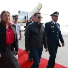 El presidente ecuatoriano Daniel Noboa llega a Perú para asistir a la investidura de Keiko Fujimori.