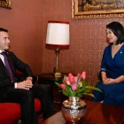 Los presidentes se reunieron tras el posecionamiento de Fujimori