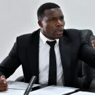 Carlos Tenorio durante un evento organizado por la Asociación de Futbolistas del Ecuador (AFE).