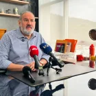 Julio César Cueva, abogado del alcalde de Guayaquil, Aquiles Álvarez, anunció en rueda de prensa que la defensa apelará la sentencia del caso Grillete.