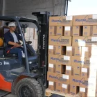 Cajas de medicinas que serán enviadas a casas asistenciales de la provincia de Guayas.