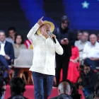 El presidente de Brasil, Luiz Inácio Lula da Silva, en la convención nacional del Partido de los Trabajadores de Brasil (PT), en Sao Paulo (Brasil).