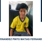 Matías Fernández Pinto, de 14 años, desapareció en Quito el 4 de agosto de 2026.