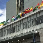 El edificio del Banco Central de Ecuador en Quito.