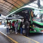 En el Playón de La Marín funcionan cooperativas de buses que son regidas por la ANT y por la Secretaría de Movilidad del Municipio.
