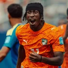 Yan Diomande durante un partido del Mundial de Estados Unidos, México y Canadá 2026.