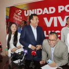 Unidad Popular ofreció una rueda de prensa para anunciar la alianza por Quito y Pichincha.