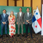 lvaro Gavilánez, presidente ejecutivo de la CEPAN; Hugo Vargas, presidente de la Cámara de Comercio de Manta; María Isabel Espinosa, presidenta del Directorio de la CEPAN; Francisco Briones, líder del Área de Economía y Transformación Empresarial de Andersen Ecuador; y Marcos Miranda, presidente del Directorio de Banco Manabí.