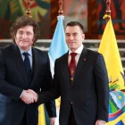 Los presidentes de Ecuador y Argentina, Daniel Noboa y Javier Milei, mantuvieron este jueves 6 de agosto una reunión oficial