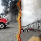 El incendio ha alarmado a toda la vía a Daule.