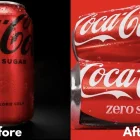 Coca-Cola cambió la tipografía del producto, pasando de una sans serif a una serif llamada ‘Better With’.