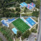 El parque metropolitano El Tingo fue renovado recientemente. Cuenta com canchas, juegos infantiles, entre otros espacios.