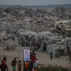 Vista de la destrucción que ha dejado el conflicto en Gaza.