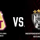 Deportes Tolima recibirá a Independiente del Valle por la Copa Libertadores.