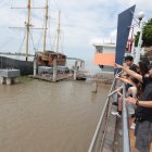 Turismo. Navegar el río ya no es posible en el barco Morgan. Este ícono  está a la deriva.