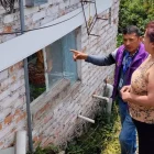 Terremoto de 7,4 dañó tres viviendas en El Capote, Tulcán, el 10 de agosto.