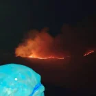 Incendio forestal sigue activo en la Reserva Cotacachi-Cayapas, en Imbabura