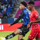 Patrik Mercado durante un partido con Independiente del Valle, club al que continúa vinculado tras frustrarse su fichaje por el Sevilla FC.