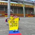 El ecuatoriano pudo conocer la cancha del estadio Manuel Murillo Toro, escenario donde esperaba ver jugar a Independiente del Valle (1)