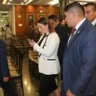 Mishel Mancheno es ahora presidenta de la Asamblea, tras la salida de Niels Olsen.