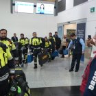 Un grupo de rescatistas regresó de Venezuela en junio pasado tras apoyar en las tareas de búsqueda de sobrevivientes tras el sismo en ese país.