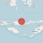 Epicentro del terremoto de 7.7