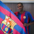 Josué Caicedo debutó con el Barcelona Atlètic apenas tres días después de firmar su contrato con el club azulgrana.